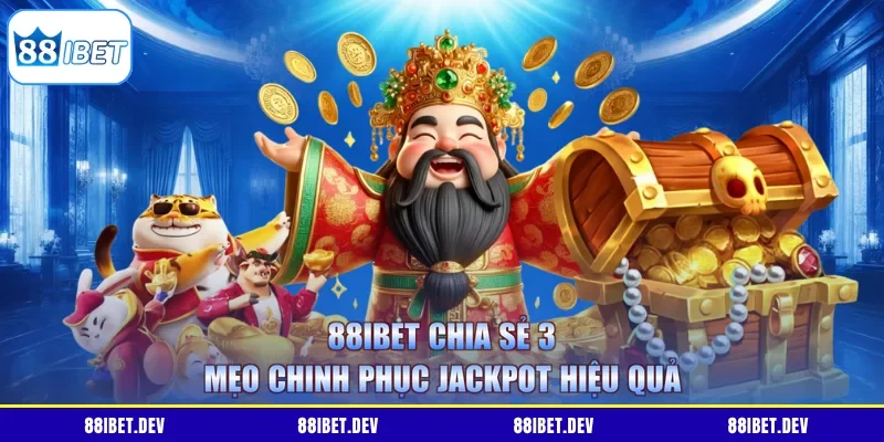 88IBET chia sẻ 3 mẹo chinh phục jackpot hiệu quả