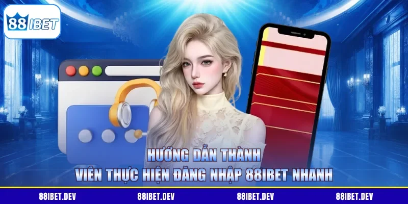 Hướng dẫn thành viên thực hiện đăng nhập 88IBET nhanh