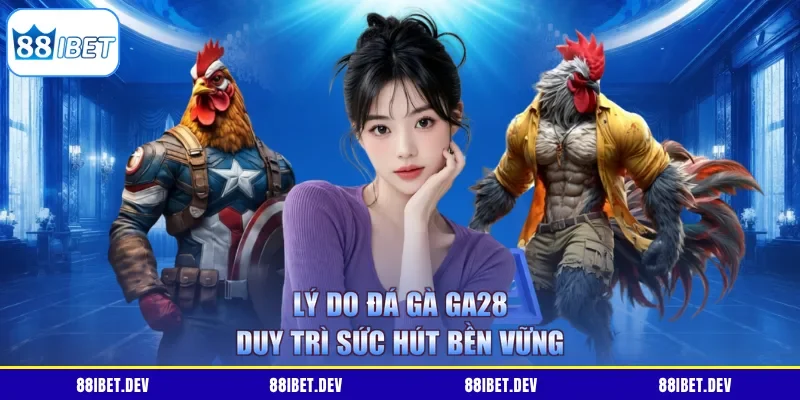 Lý do đá gà GA28 duy trì sức hút bền vững